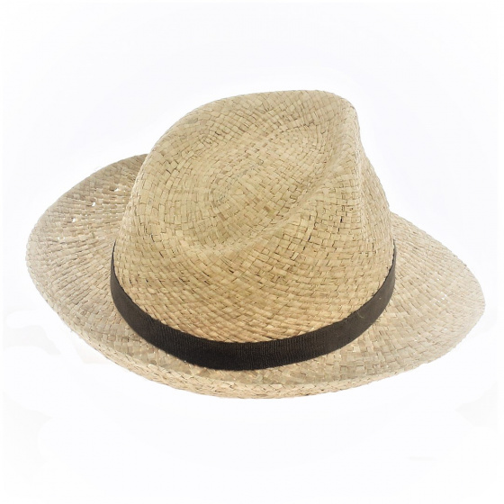 Mickael Fedora Hat Raffia Straw - Traclet