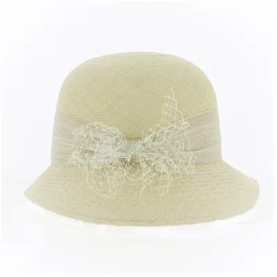 Chapeau cloche Panama - Traclet Reference : 2545 | Chapellerie Traclet