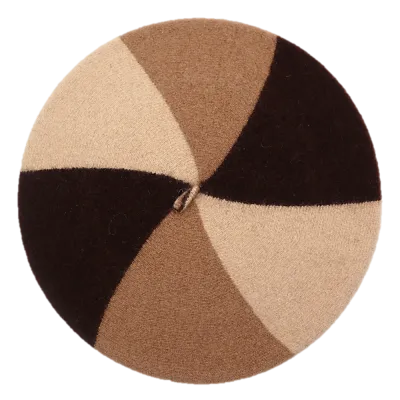 Béret Trio Choco - Le Béret Français Reference : 5734 | Chapellerie Traclet