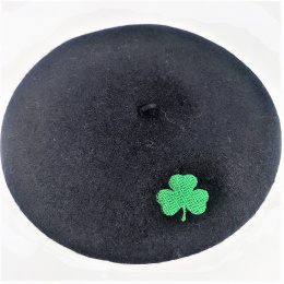 Saint Patrick Embroidery Beret - Traclet