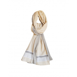 Foulard anti-ondes Made in France Sable - Natur'Onde