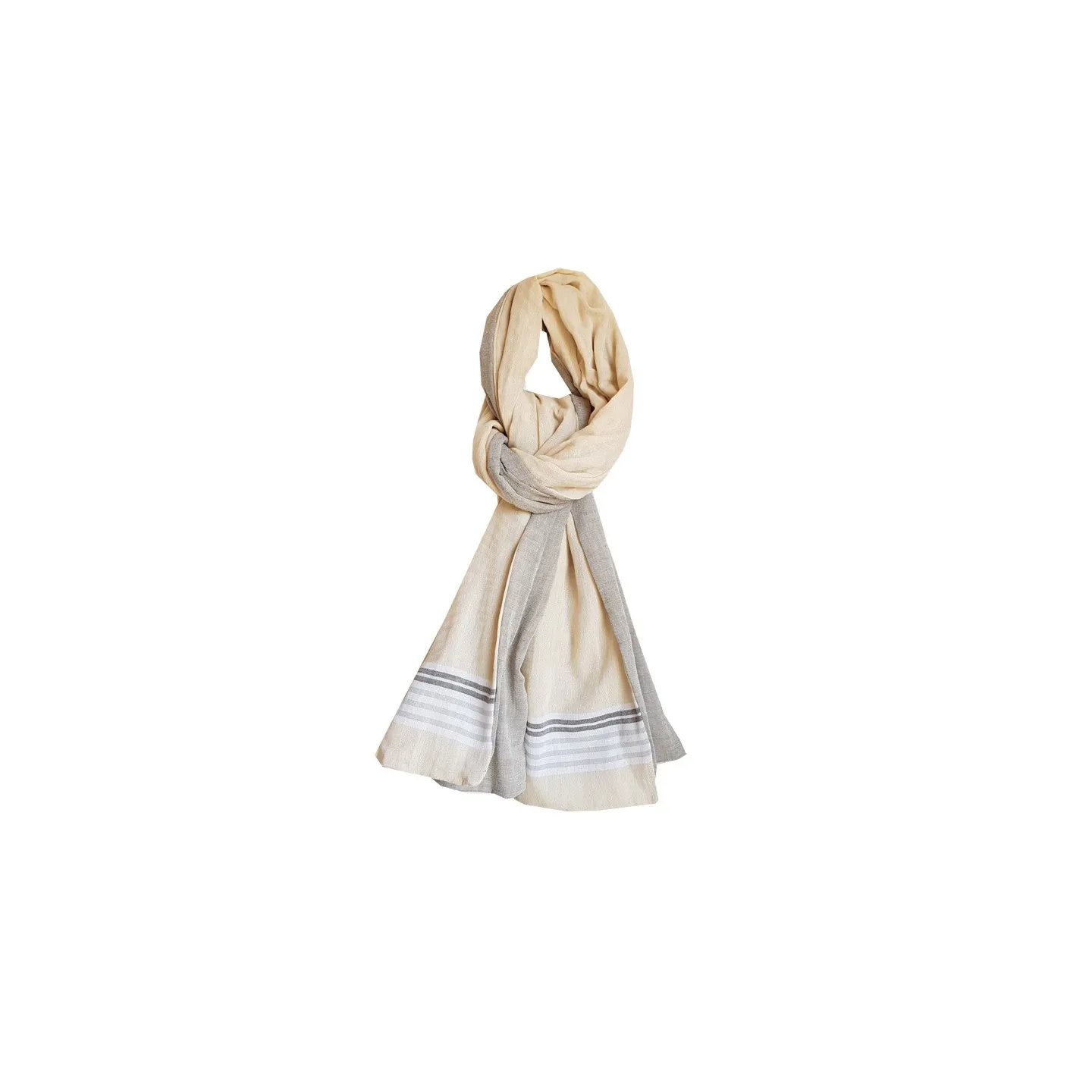 Foulard anti-ondes Made in France Sable - Natur'Onde Référence : 18055