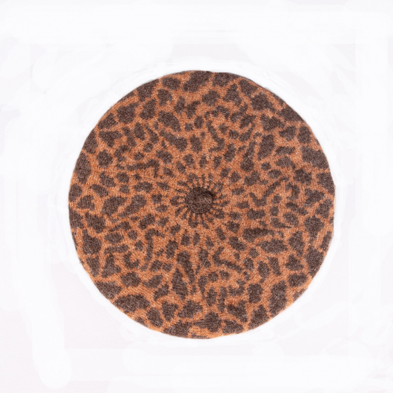 Brick Leopard Beret - Kopka