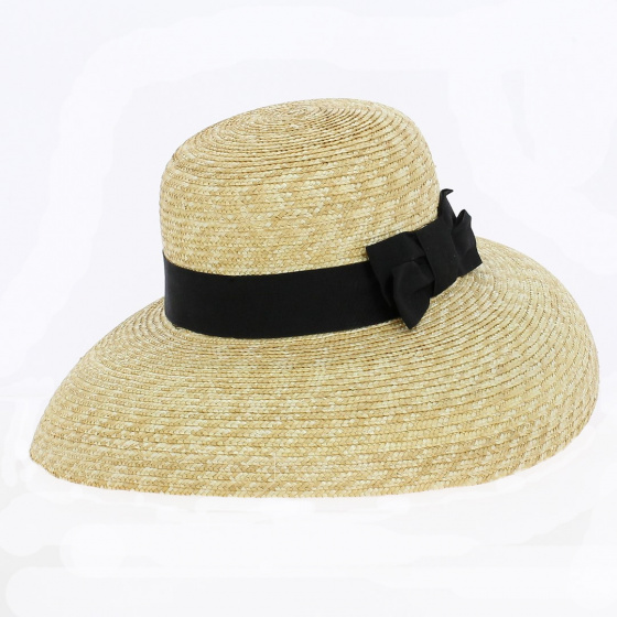 Odile wide-brimmed straw hat - Traclet Odile wide-brimmed straw hat - Traclet