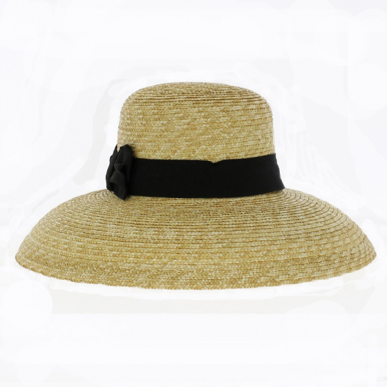 Odile wide-brimmed straw hat - Traclet