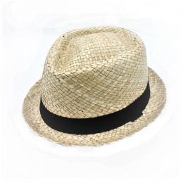 Natural Straw Maui Porkpie Hat - Traclet
