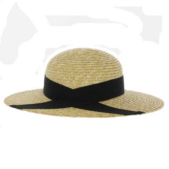 Capeline Paille Naturelle - Willy's Paris Capeline Paille Naturelle - Willy's Paris