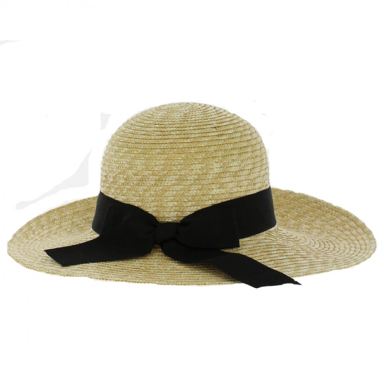 Capeline larges bords paille Alexandra - Traclet Capeline larges bords paille Alexandra - Traclet
