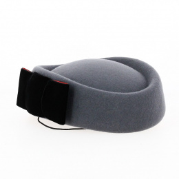 Chic grey tambourine EDY - French Manufacturing