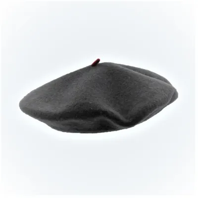 Fashionable Rock Grey Beret - Le Béret Français Reference: 11206 | Chapellerie Traclet