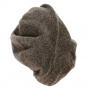 Irish Beret in Dove Grey Wool - Traclet