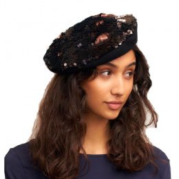 Winter Colors Zaha Sequin Beret - Laulhère