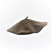 Brown Summer Beret Cotton Silk & Linen - Le Béret Français Reference: 8723 | Chapellerie Traclet