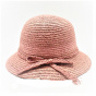 Bridget Cloche Natural Straw Hat - Traclet