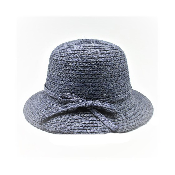 Bridget Natural Straw Cloche Hat - Traclet