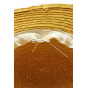 Bridget Natural Straw Cloche Hat - Traclet