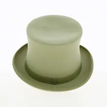 Chapeau Haut De Forme Vert amande - Traclet Reference : 5005 | Chapellerie Traclet