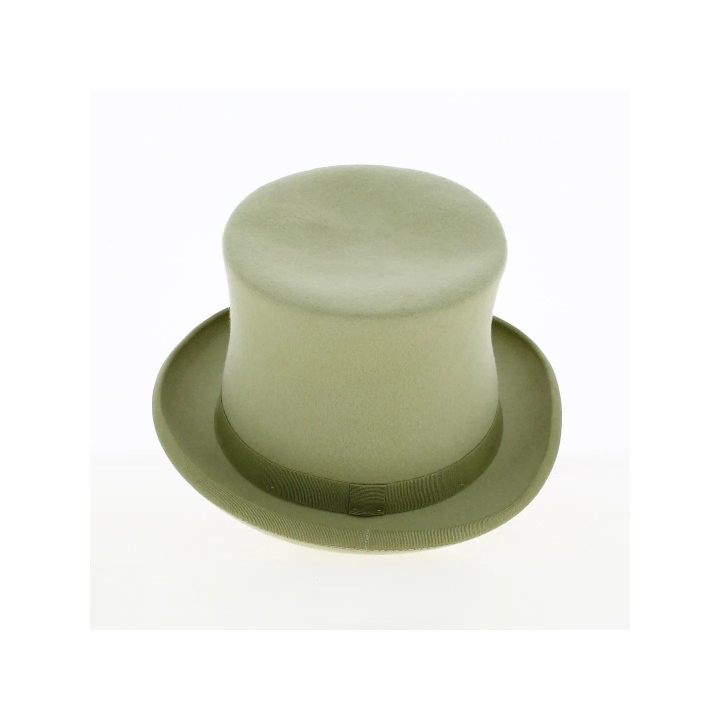 Chapeau Haut De Forme Vert amande - Traclet Reference : 5005 | Chapellerie Traclet