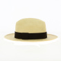 Brown Ribbon Panama Traveller Hat - Traclet