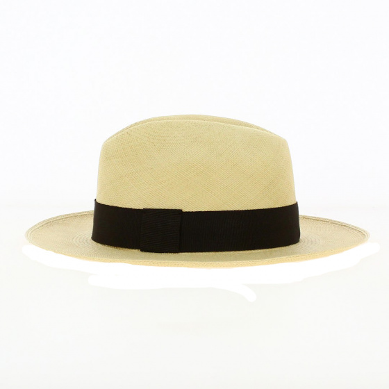 Chapeau Traveller Panama Ruban Marron - Traclet