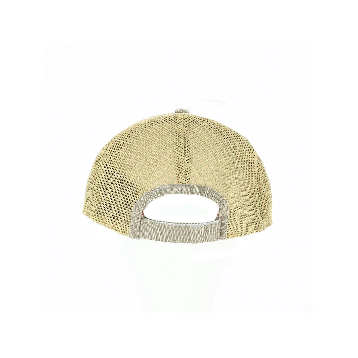 Straw Baseball Cap with Cotton Visor - Traclet Reference: 18123 | Traclet Hat Shop