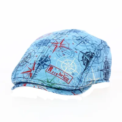 Blue Cotton Adventurer Domed Cap - Traclet Reference: 16095