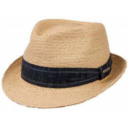 Trilby Mensha Raffia Straw Hat UPF 40+ - Stetson