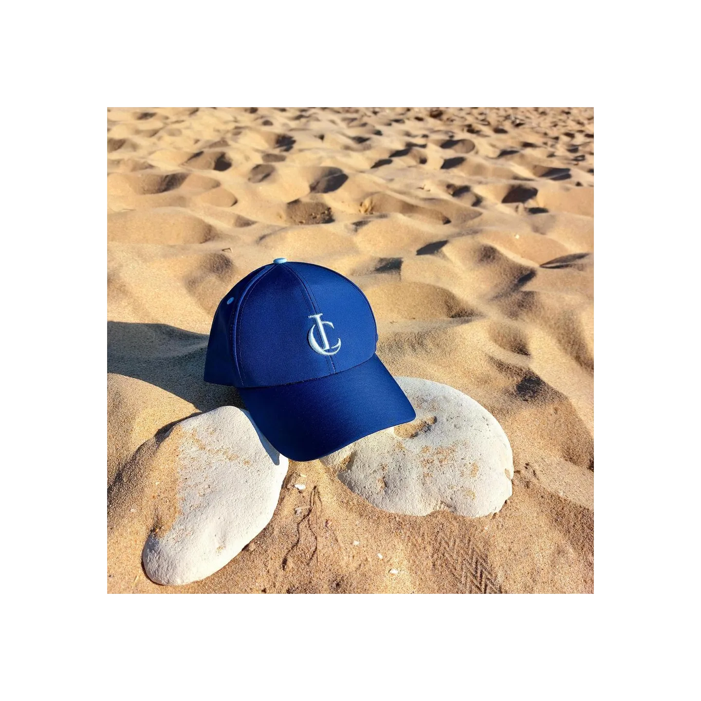 Navy Recycled Polyester Baseball Cap - Le chapoté Reference: 10135 | Traclet Hat Shop