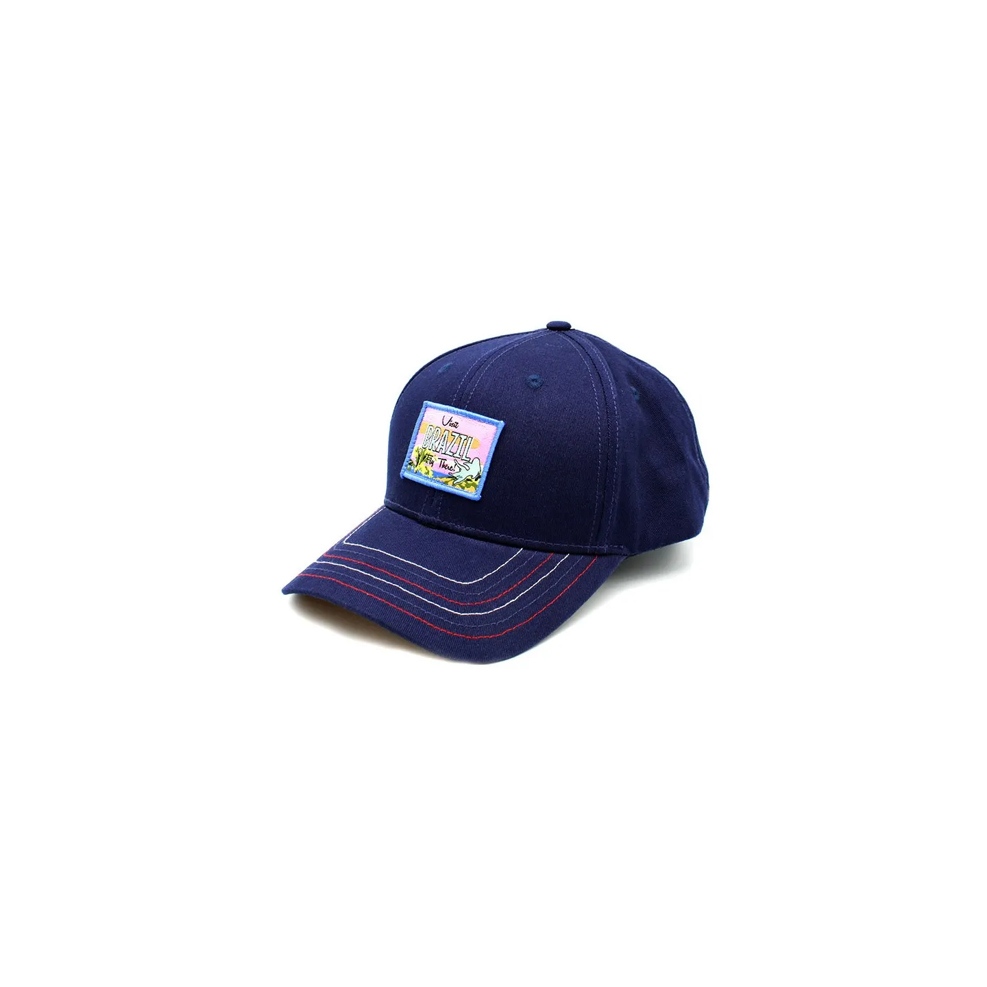 Baseball cap Brazil Navy Cotton - Woed