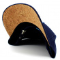 Navy Cotton Brazil Baseball Cap - Woed