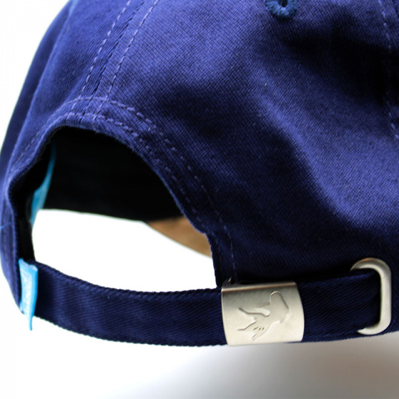 Navy Cotton Brazil Baseball Cap - Woed