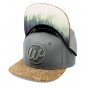 Grey Forest Snapback Cap - Woed