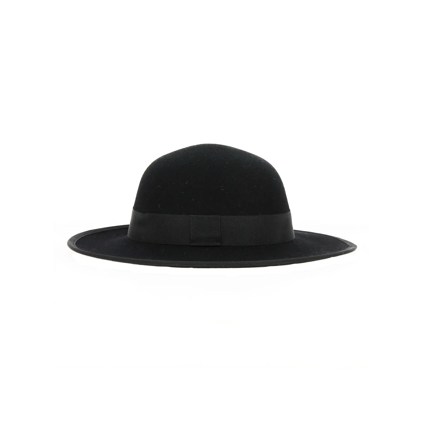 Capeline Gemma Feutre Laine Noir - Traclet Reference : 18150 | Chapellerie Traclet