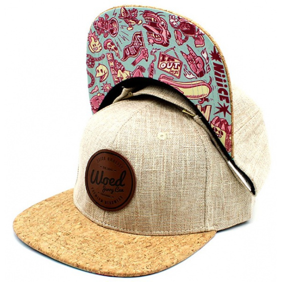 Jerry Can Cotton & Hemp Snapback Cap - Woed