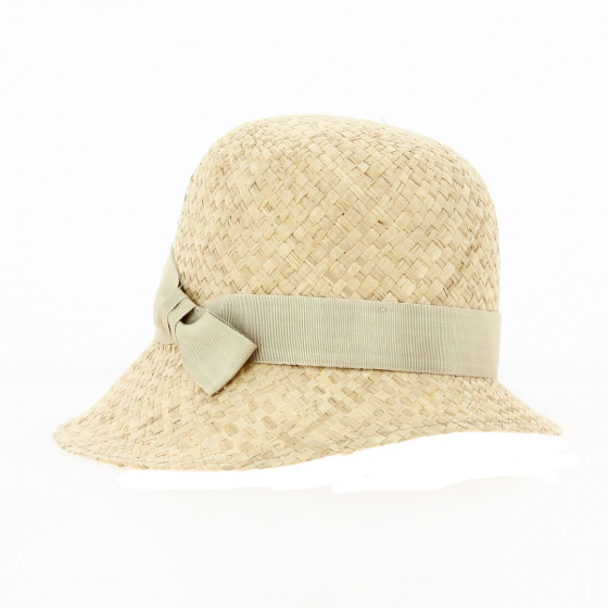 Maithe straw cloche hat - Natural Maithe straw cloche hat - Natural