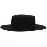 Chapeau Feutre Laine Noir - Reference : 11018 | Chapellerie Traclet