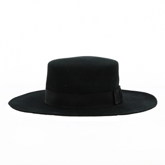 Chapeau Feutre Laine Noir - Traclet Chapeau Feutre Laine Noir - Traclet