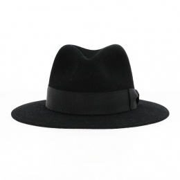 Indiana Jones Traveller Hat Black Felt Hair - Mayser