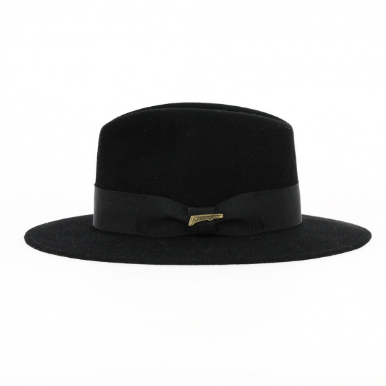 Chapeau Traveller Indiana Jones Feutre Poil Noir - Mayser