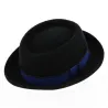 Chapeau PorkPie Channing Feutre Noir - Traclet Reference : 3292 | Chapellerie Traclet