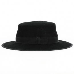 Chapeau Feutre Laine Noir - Traclet