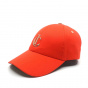 Orange recycled polyester baseball cap - Le chapoté