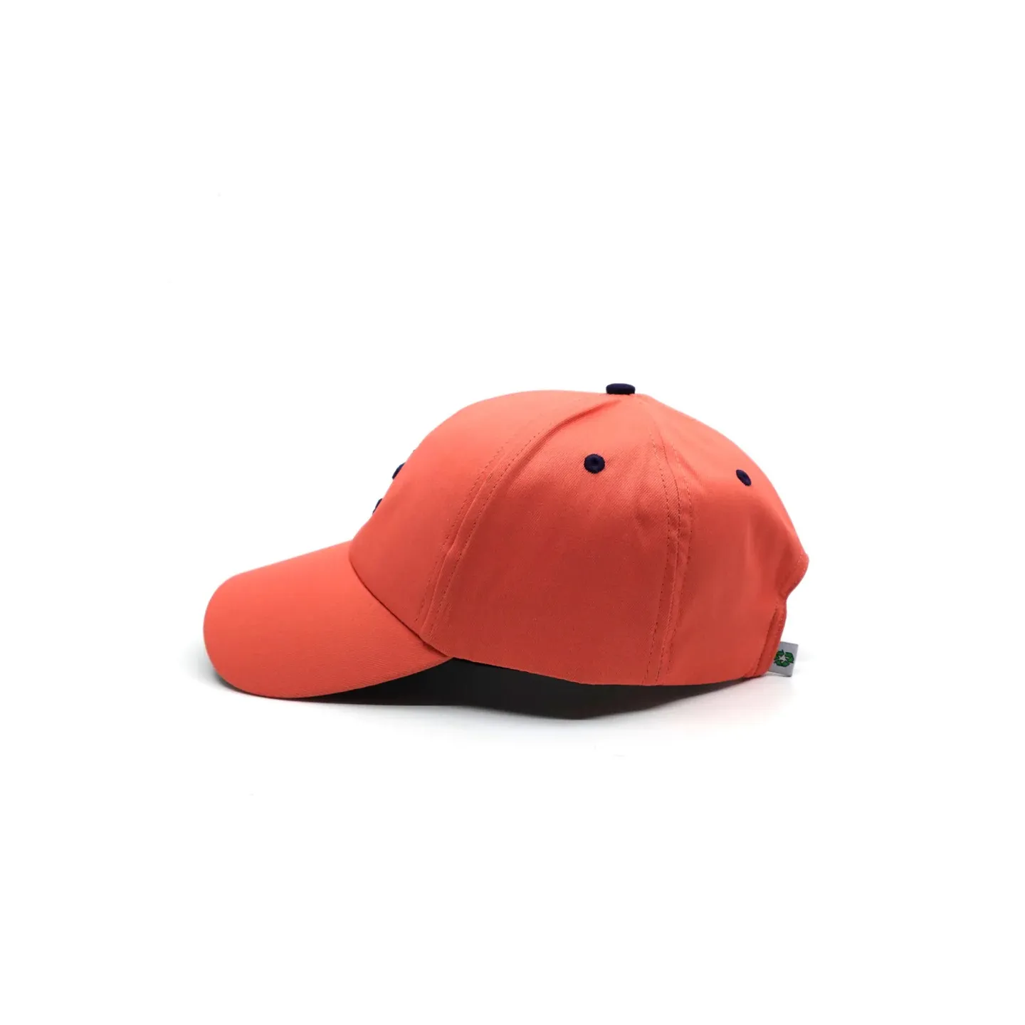 Casquette Baseball Polyester recyclé Corail - Le chapoté Reference : 18173| Chapellerie Traclet