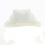 Child Baptism Beguin Hat White - Traclet