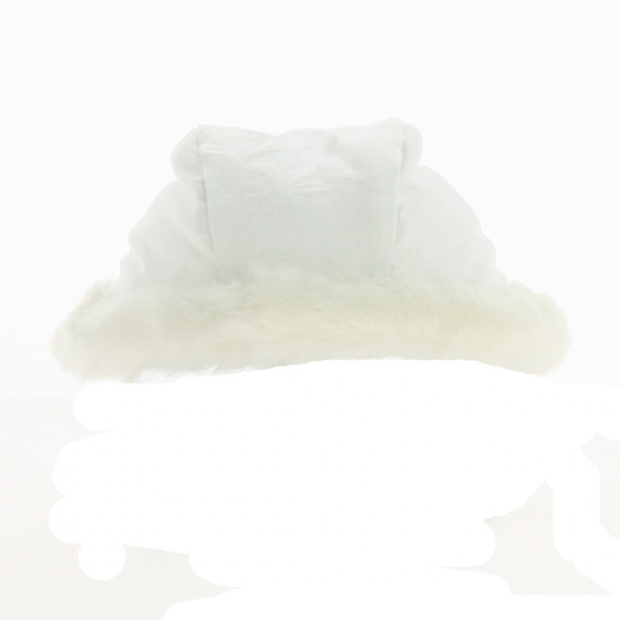 White Christening Bonnet for Children - Traclet