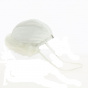 Child Baptism Beguin Hat White - Traclet
