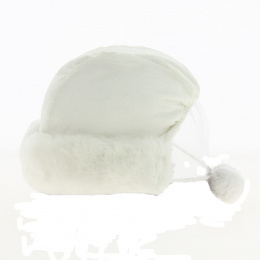 Child Baptism Beguin Hat White - Traclet