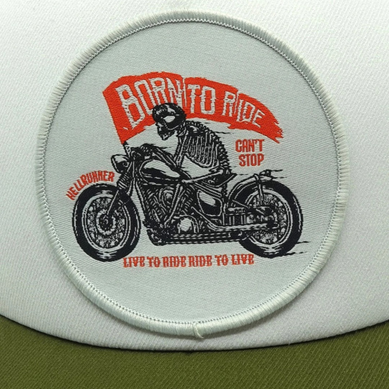 Born to Ride Trucker Cap - Le Chapoté Born to Ride Trucker Cap - Le Chapoté