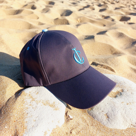 Grey recycled polyester baseball cap - Le chapoté