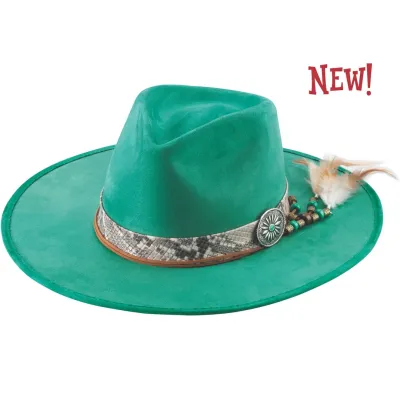 Traveller Hat Suedine Choices - Bullhide Reference: 18184 | Traclet Hat Shop